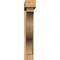 Ekena Millwork Funston Block Rough Sawn Bracket w/ Offset Brace, Western Red Cedar, 6"W x 36"D x 36"H BKT0604X36X36FST05RWR - alternate 2